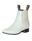 El Besserro Charro Boot - Leather Bone 201