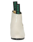 La Barca Leather Ankle Boot - Bone 216