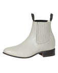 El Canelo - Charro Ankle Boot - Oyster 233