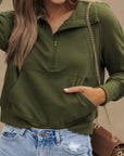 Fleece Lined Zip-Up Sweatshirt