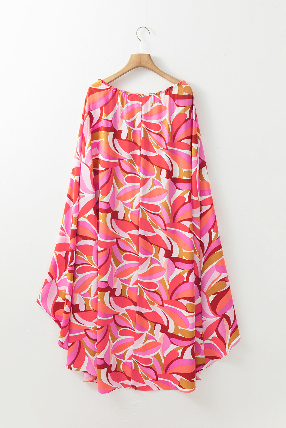 Maren Floral High Low Bandeau Vacay Dress