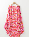 Maren Floral High Low Bandeau Vacay Dress