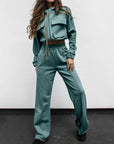 Jersey vibes sweatsuit