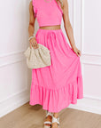 Bubblegum Beach Day Skirt Set