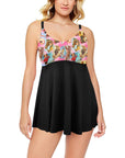 Vintage Cowgirl Swim Dress & Shorts Set