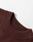 Olivia Mock Side Slit Sweater