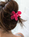 2 Pack Flower Hair Claw Clip