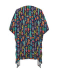 Crazy Cactus Lady Duster Kimono Coverup