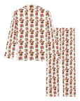 Christmas Highland Women's Western Pajama Set