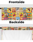 Vintage Rodeo Window Curtain 28"x40" (2-Piece) Made in America