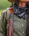 Trophy Custom Padded Rifle Sling - Grazing Deer