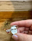 Ring - Size 6 -Red Spiny & Sterling Silver II