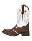 El General Rodeo Boot - Crazy Nobuck  Dark Brown 33313