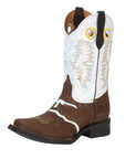 El General Rodeo Boot - Crazy Nobuck  Dark Brown 33313