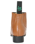 La Barca Leather Ankle Boot - Honey 33333