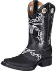 El General Rodeo Boot - Crazy Black 34313