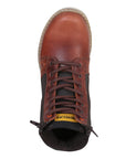 Procliff Protection Pull Up Work Boot- Wine 35209