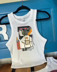 Fatal To Cowboys Cropped Tank