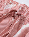 Murphy Tie Dye Drawstring Casual Shorts