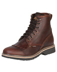 Establo Men’s Bull Fight Work Ankle Boot - Honey Lace-Up 40963