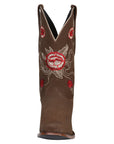 El General Rodeo Boot - Suede Camel 41784