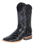 El General Rodeo Boot - Imit Pirarucu - Black 41792