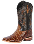 El General Rodeo Boot - Printed Caiman Light Brown 41794