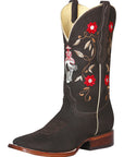 El General Women Rodeo Boot - Dark Brown 42974