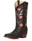 El General Womens Rodeo Boot- Dark Chocolate 42982
