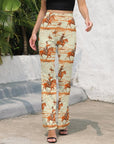 Retro Western Flare Pants