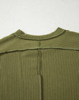 Corded Knit Short Sleeve T-Shirt