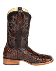 El General Men's Exotic Monster Fish Rodeo Boots - Brown 44116