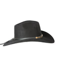 El General Suede Western Hat Black 44248