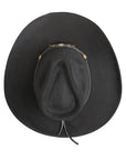 El General Suede Western Hat Black 44248