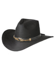 El General Suede Western Hat Black 44248