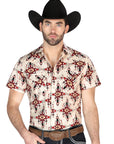 El General Western Shirt - Ivory 44448