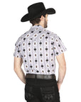 El General Western Shirt - Gray 44461