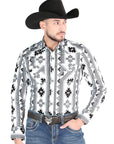 El General - Casual Long Sleeve Shirt - Blanca 44470