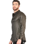 El General Black/Gold Casual Long-Sleeve Shirt 44550