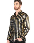 El General Black/Gold Casual Long-Sleeve Shirt 44554