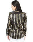 El General Black/Gold Casual Long-Sleeve Shirt 44563