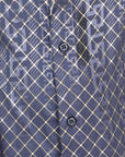 El General Navy Blue Casual Long-Sleeve Shirt 44569