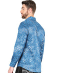El General Teal Casual Long-Sleeve Shirt 44573