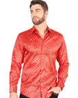 El General Red Casual Long-Sleeve Shirt 44577