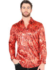 El General Red Casual Long-Sleeve Shirt 44592