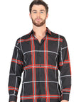 El General Black Casual Long-Sleeve Shirt 44605