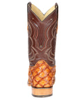 El General Men's Exotic Monster Fish Rodeo Boots - Honey 44606