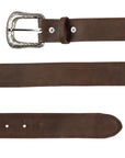 Women Denim Belt - El General - Crazy Brown 44645