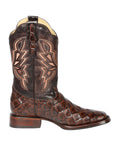 El General Rodeo Boot - Imit Pirarucu - Brown 44664