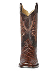 El General Rodeo Boot - Imit Pirarucu - Brown 44664
